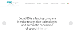 Desktop Screenshot of cedat85.com